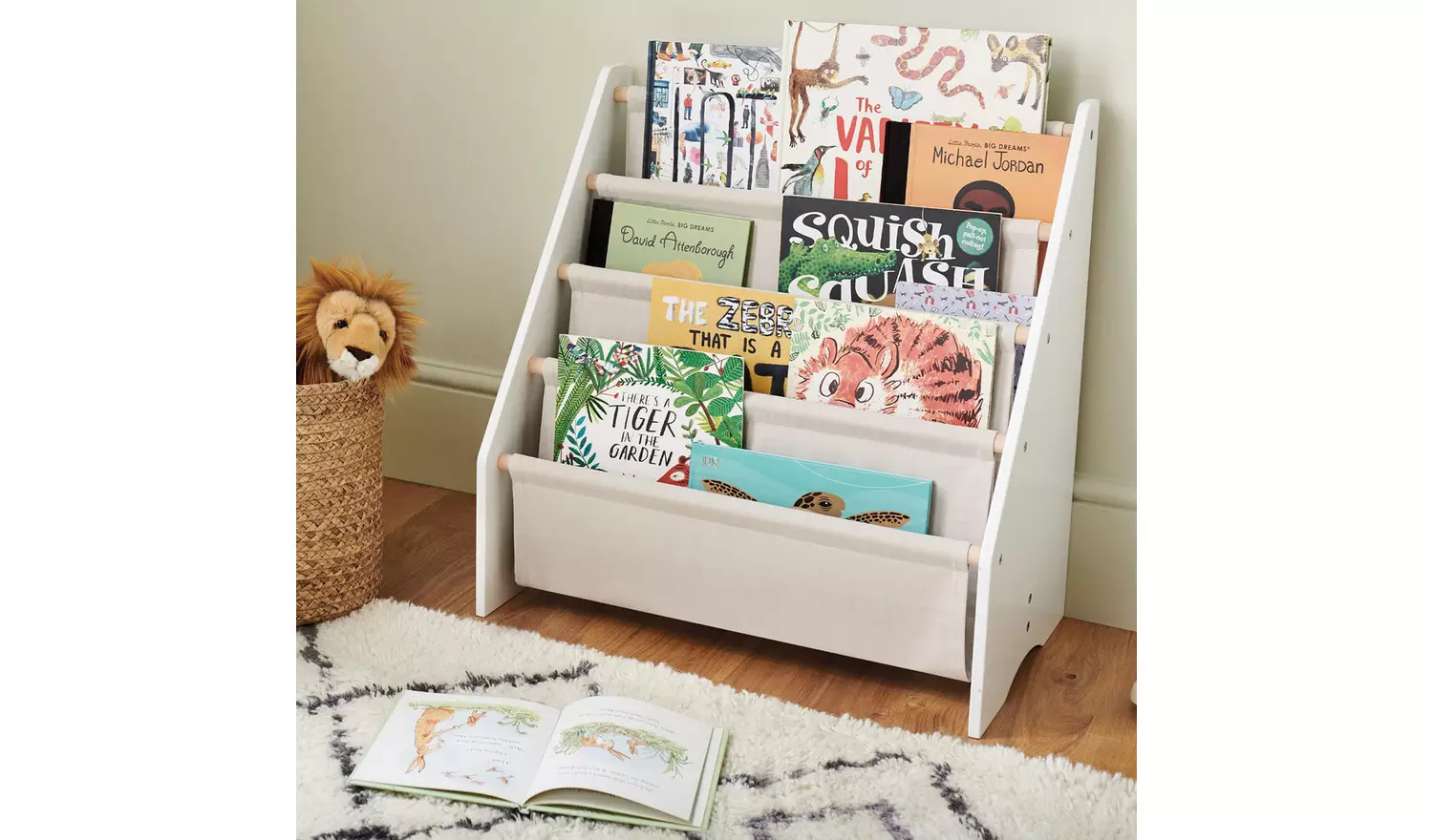 Great Little Trading Company Sling Bookcase - Natural