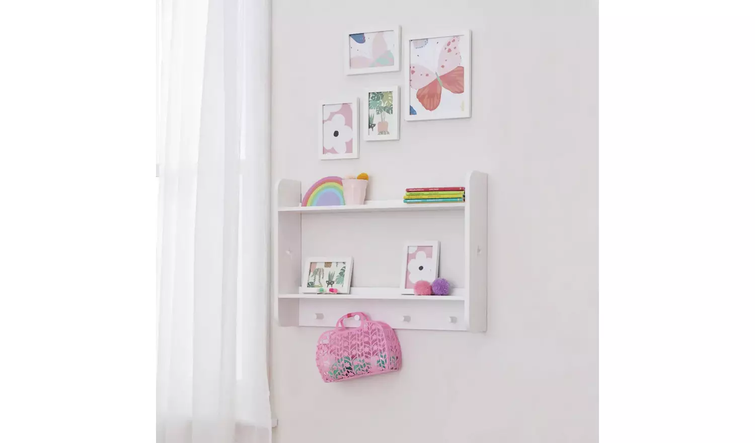 Great Little Trading Company Starbright Shelf - White