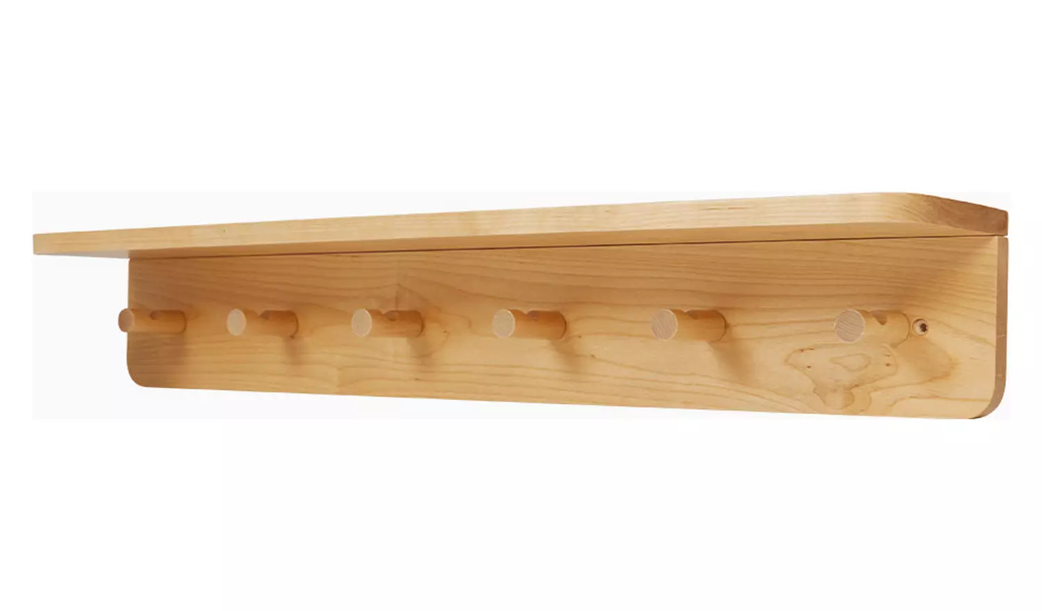 Great Little Trading Company Peg Rail Shelf with Hooks