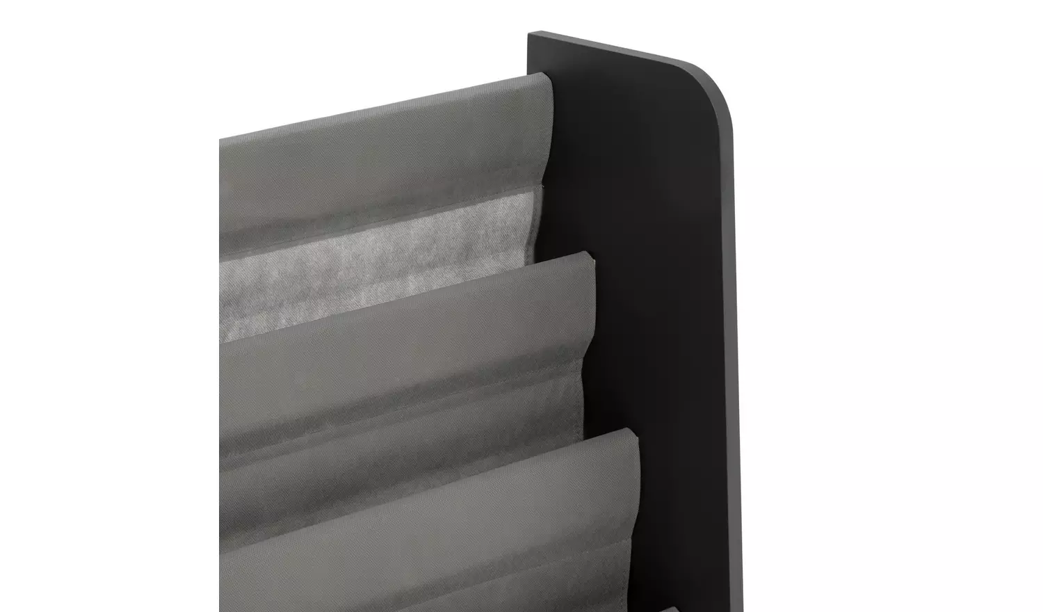 Argos Home Kids Short Book Tidy - Grey