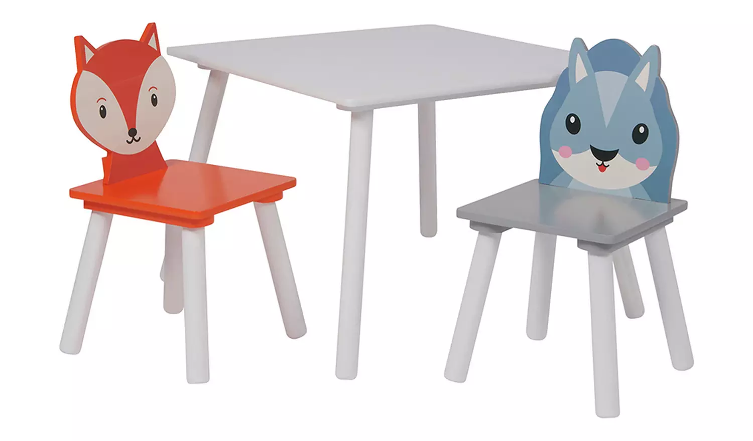 Liberty House Toys Kids Country Animals Table and 2 Chairs