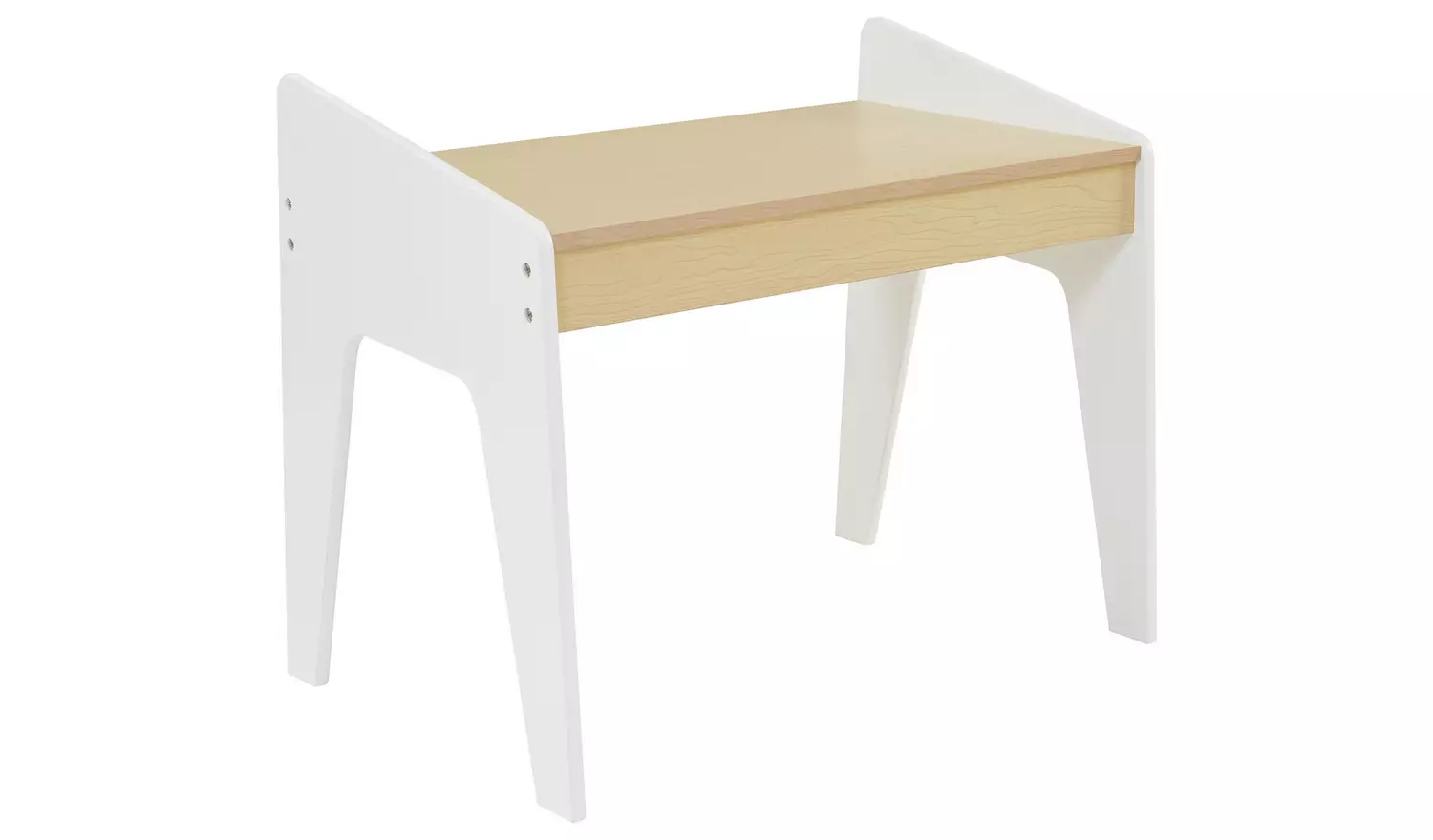 Liberty House Kids Desk And Chair - White Wood