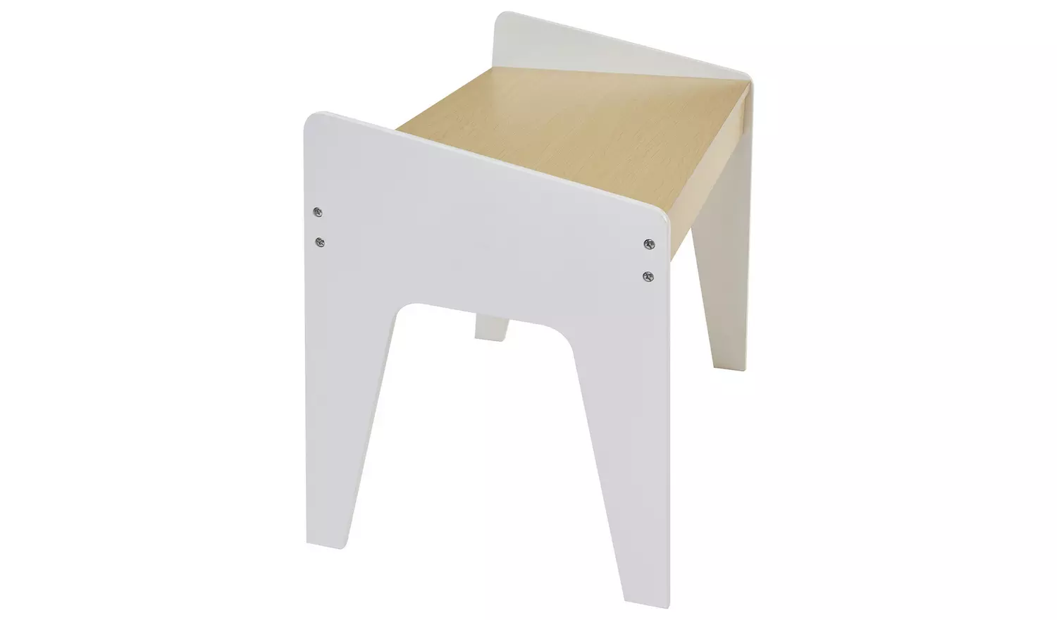 Liberty House Kids Desk And Chair - White Wood