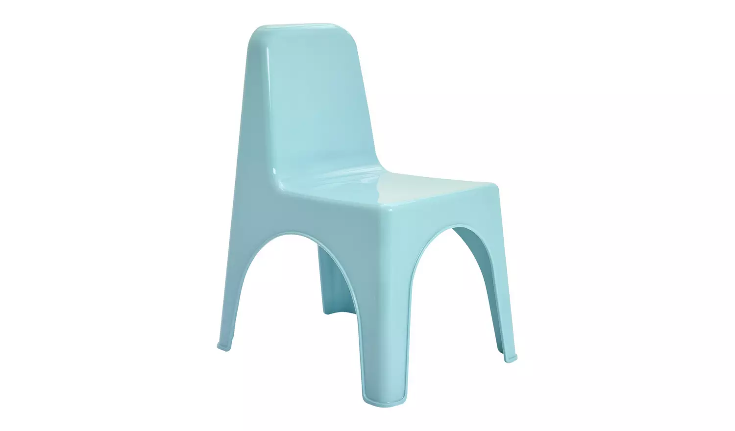 Bica Kids Set of 2 Sky Blue Plastic Chairs