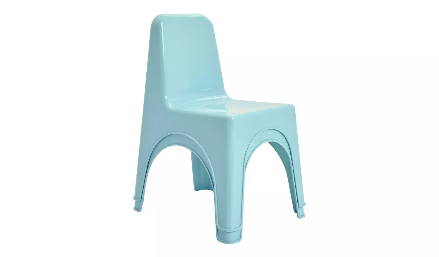 Bica Kids Set of 2 Sky Blue Plastic Chairs