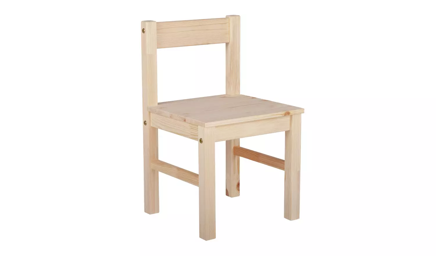 Argos Home Kids Scandinavia Solid Wood Table & 2 Chairs-Pine