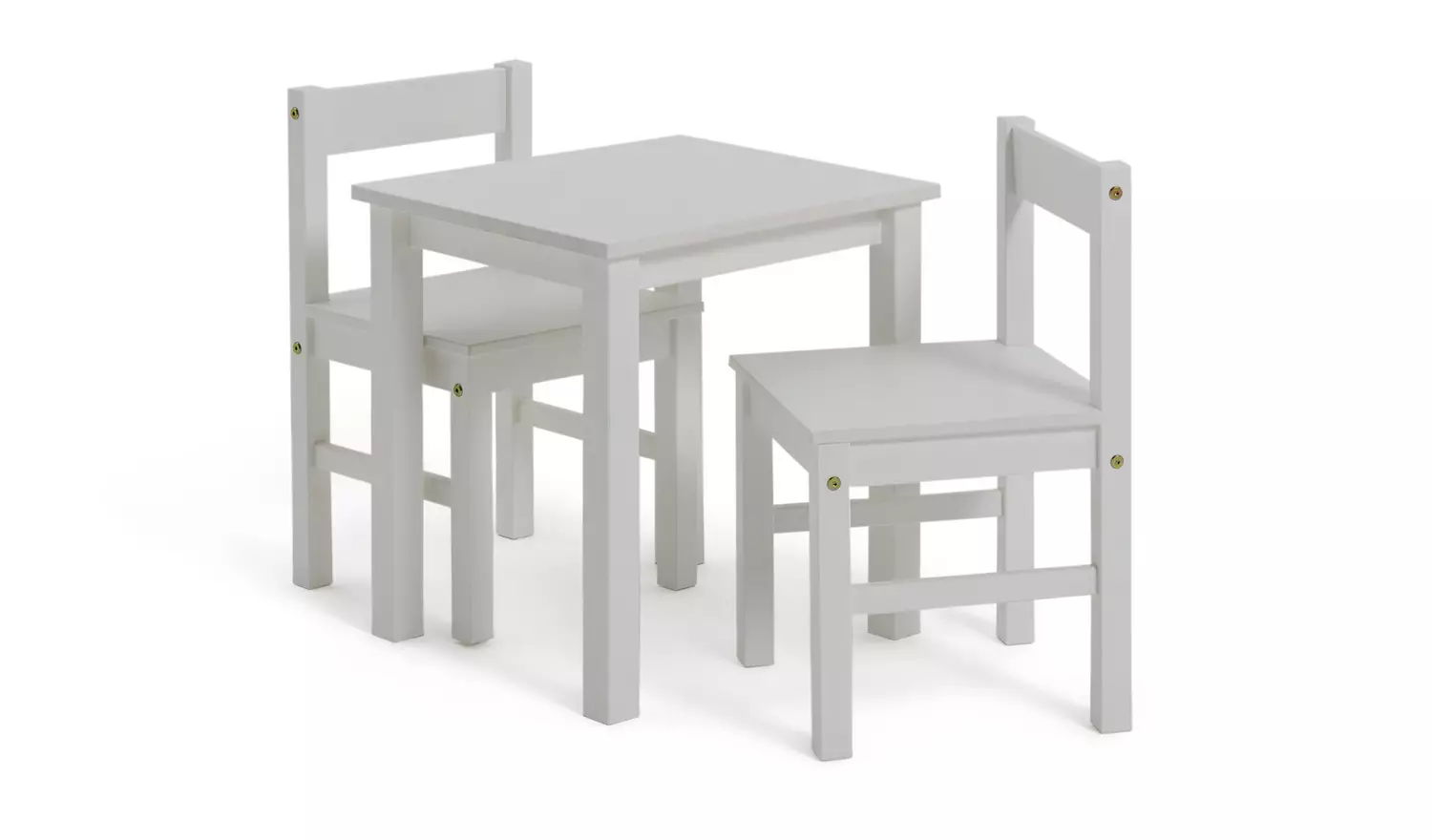 Argos Home Kids Scandinavia Wood Table & 2 Chairs - White
