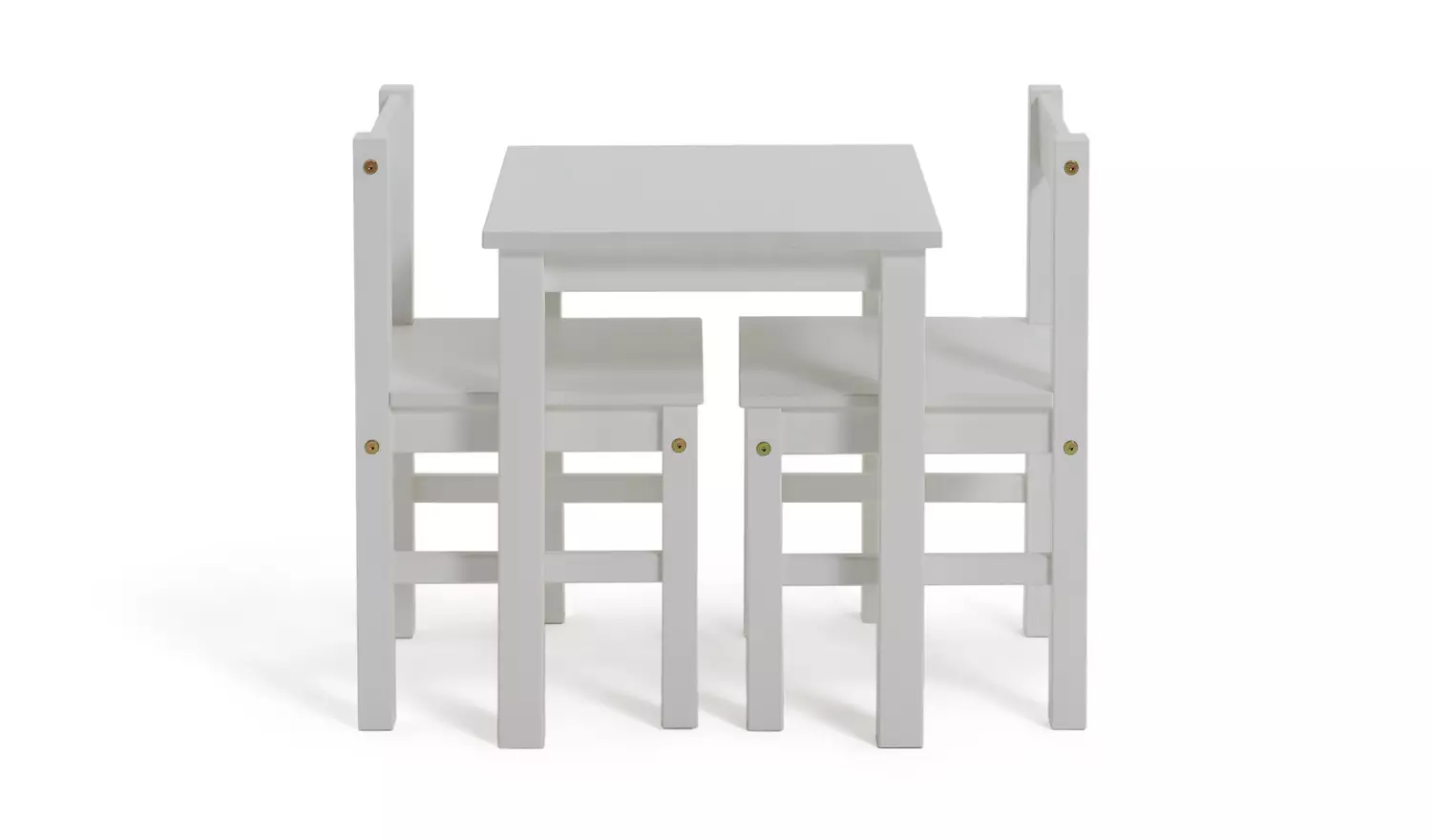 Argos Home Kids Scandinavia Wood Table & 2 Chairs - White