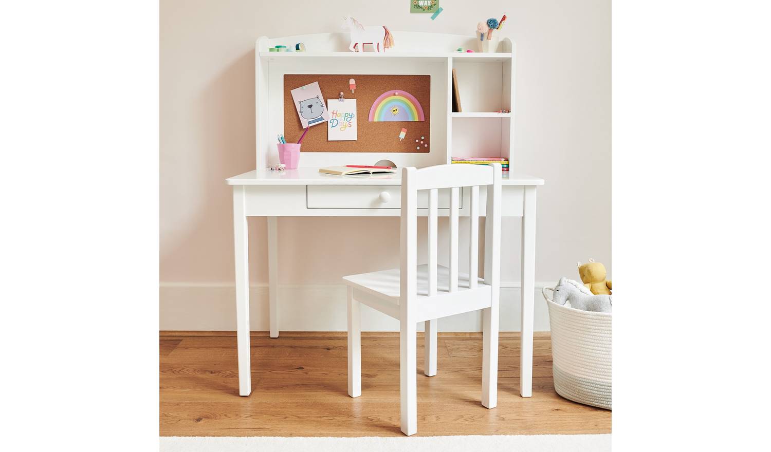 Great Little Trading Company Whittington Desk - White