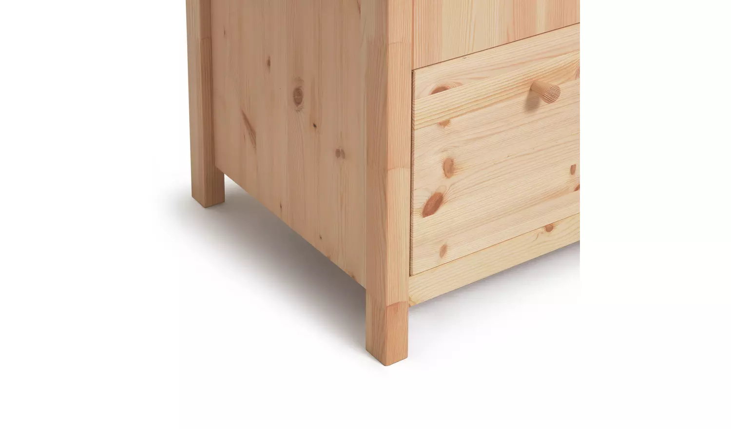 Argos Home Kids Scandinavia Short 2 Door Wardrobe - Pine