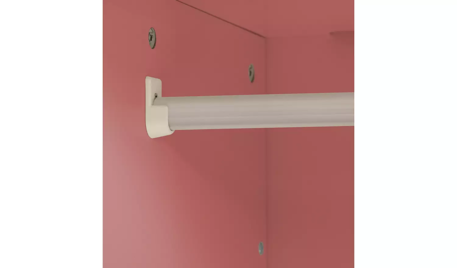 Argos Home Kids Mia 2 Door Wardrobe - Pink