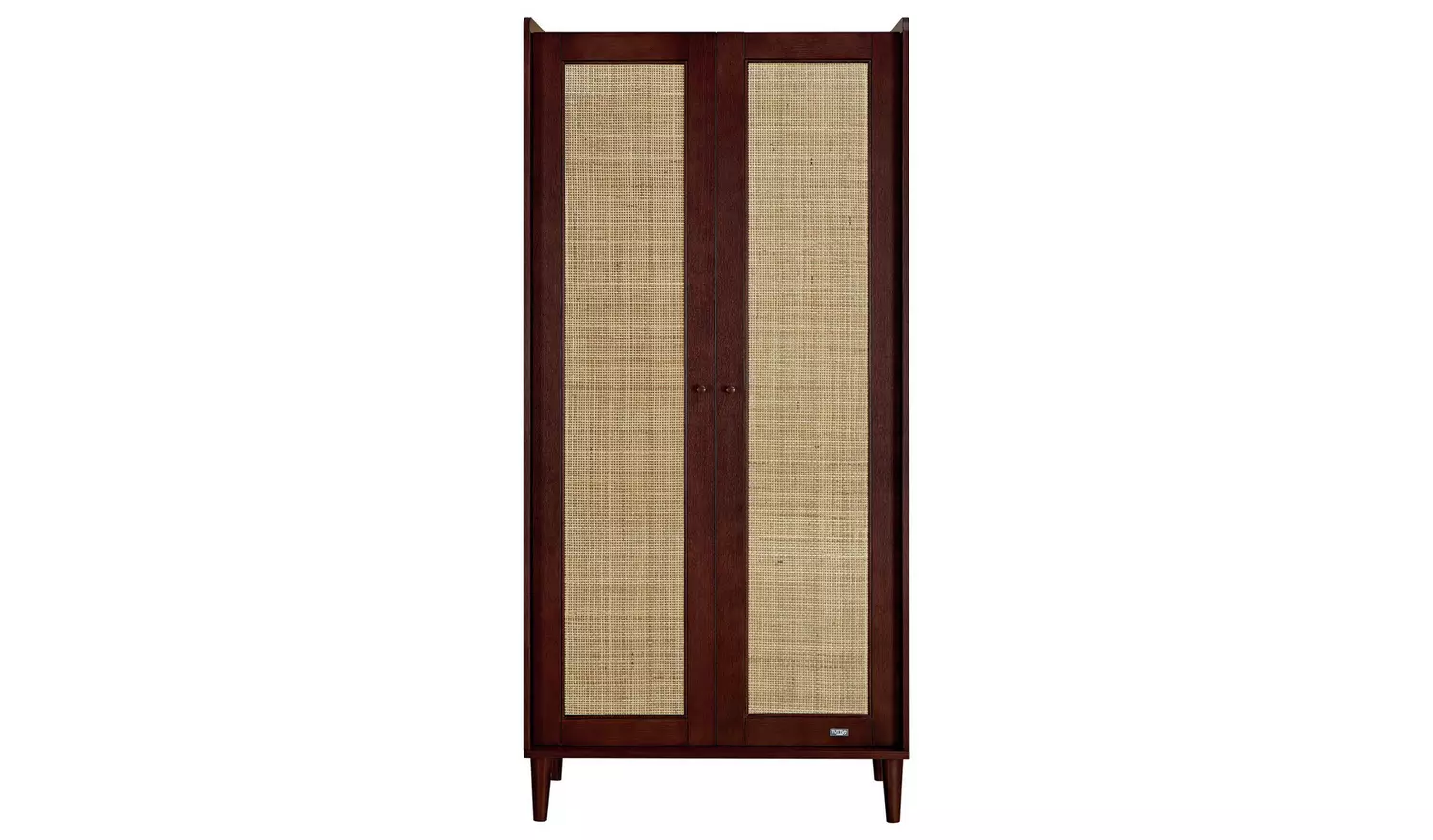 Tutti Bambini Japandi 2 door Wardrobe - Walnut