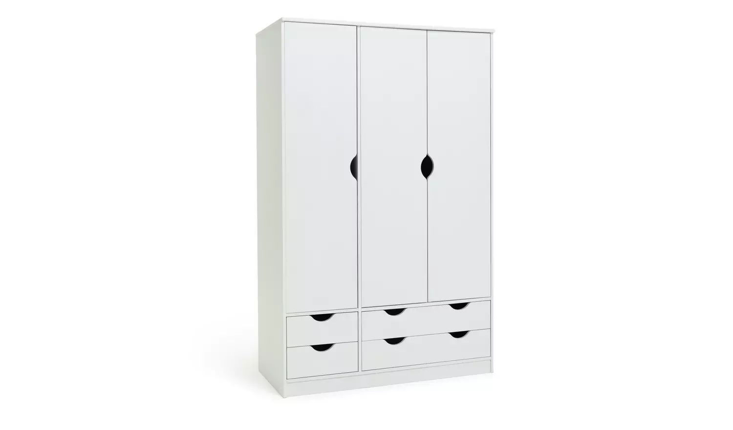 Habitat Kids Pagnell 3 Door 4 Drawer Wardrobe - White