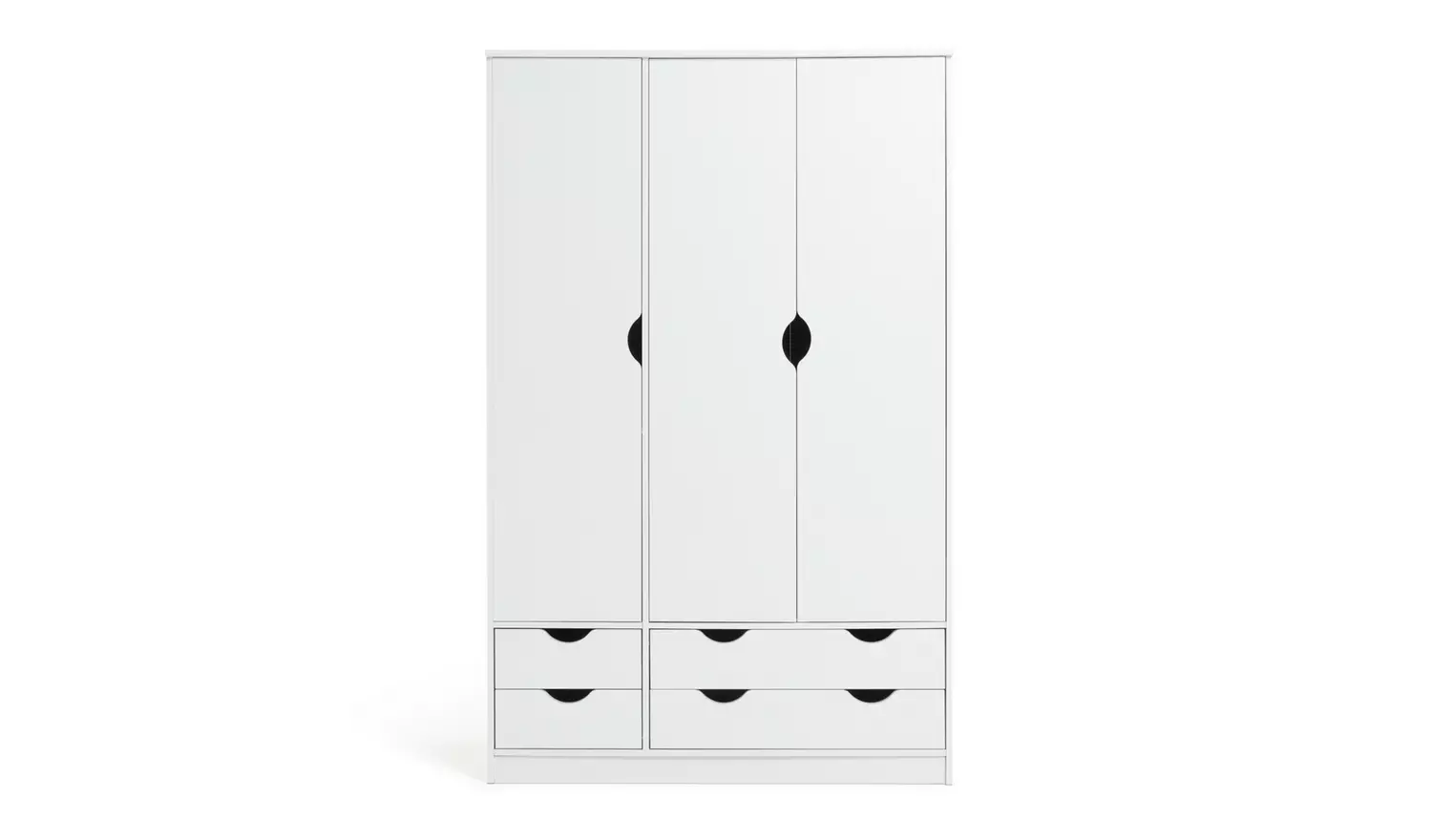 Habitat Kids Pagnell 3 Door 4 Drawer Wardrobe - White