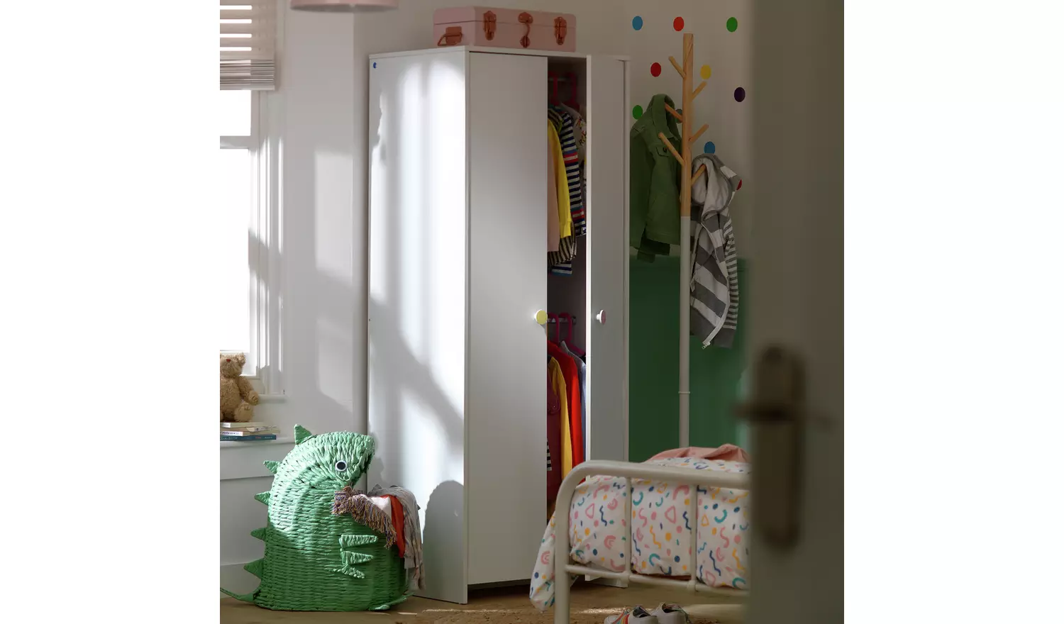 Argos Home Kids Juno 2 Door Wardrobe - White