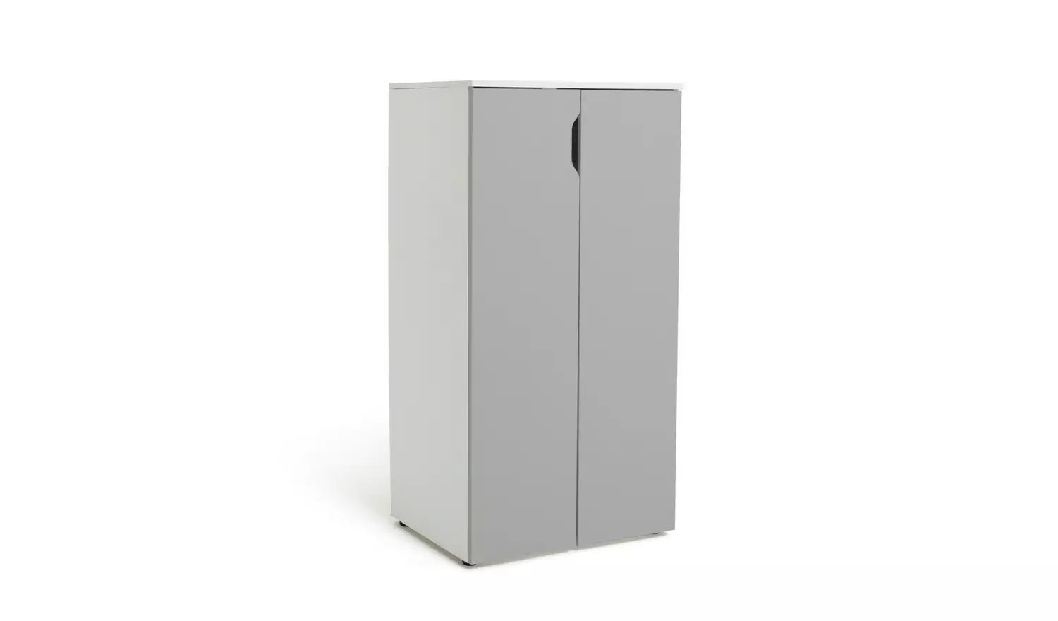 Habitat Pod 2 Door Short Wardrobe - Grey