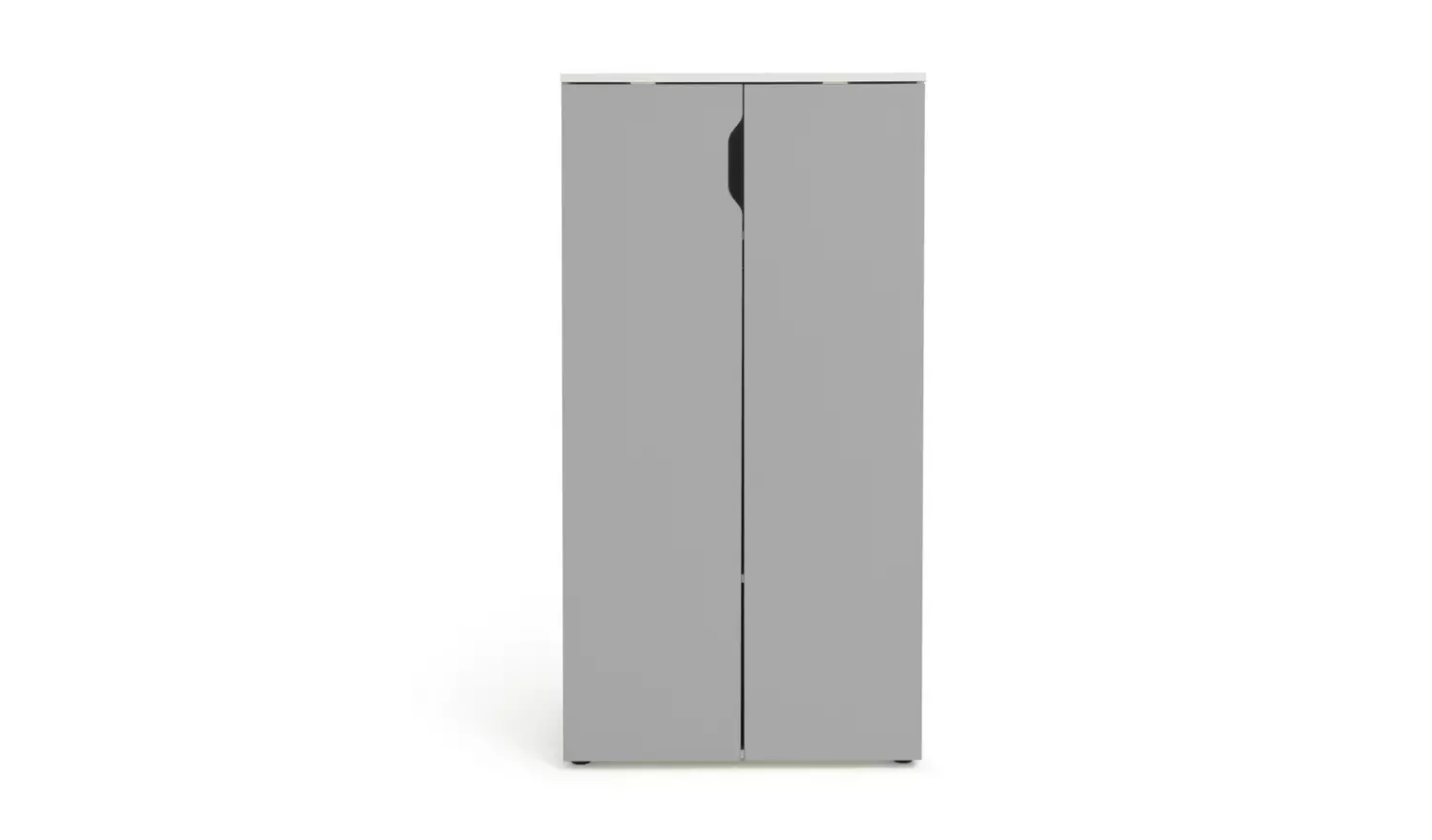 Habitat Pod 2 Door Short Wardrobe - Grey