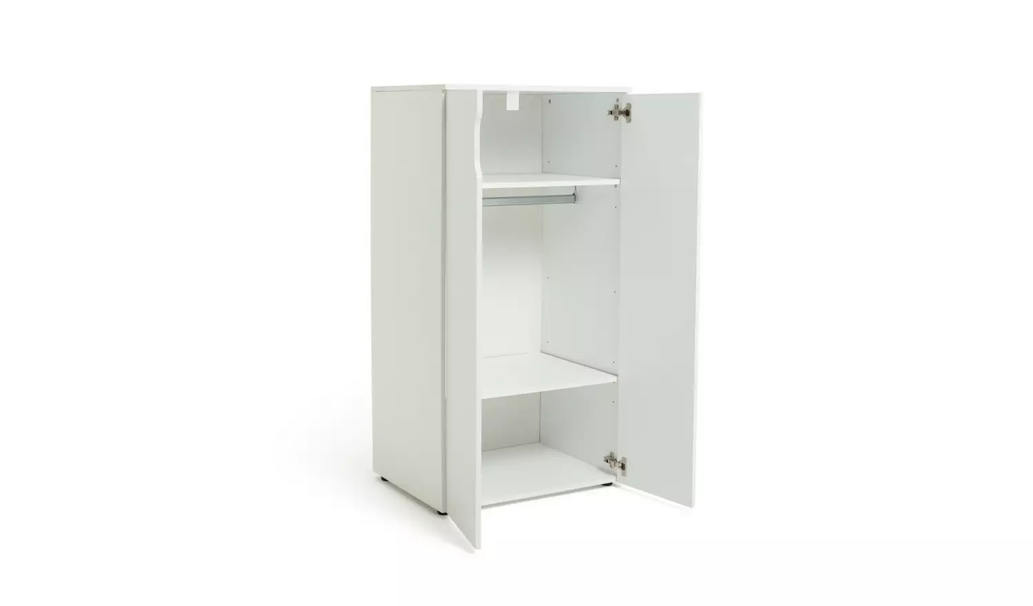 Habitat Pod 2 Door Short Wardrobe - White