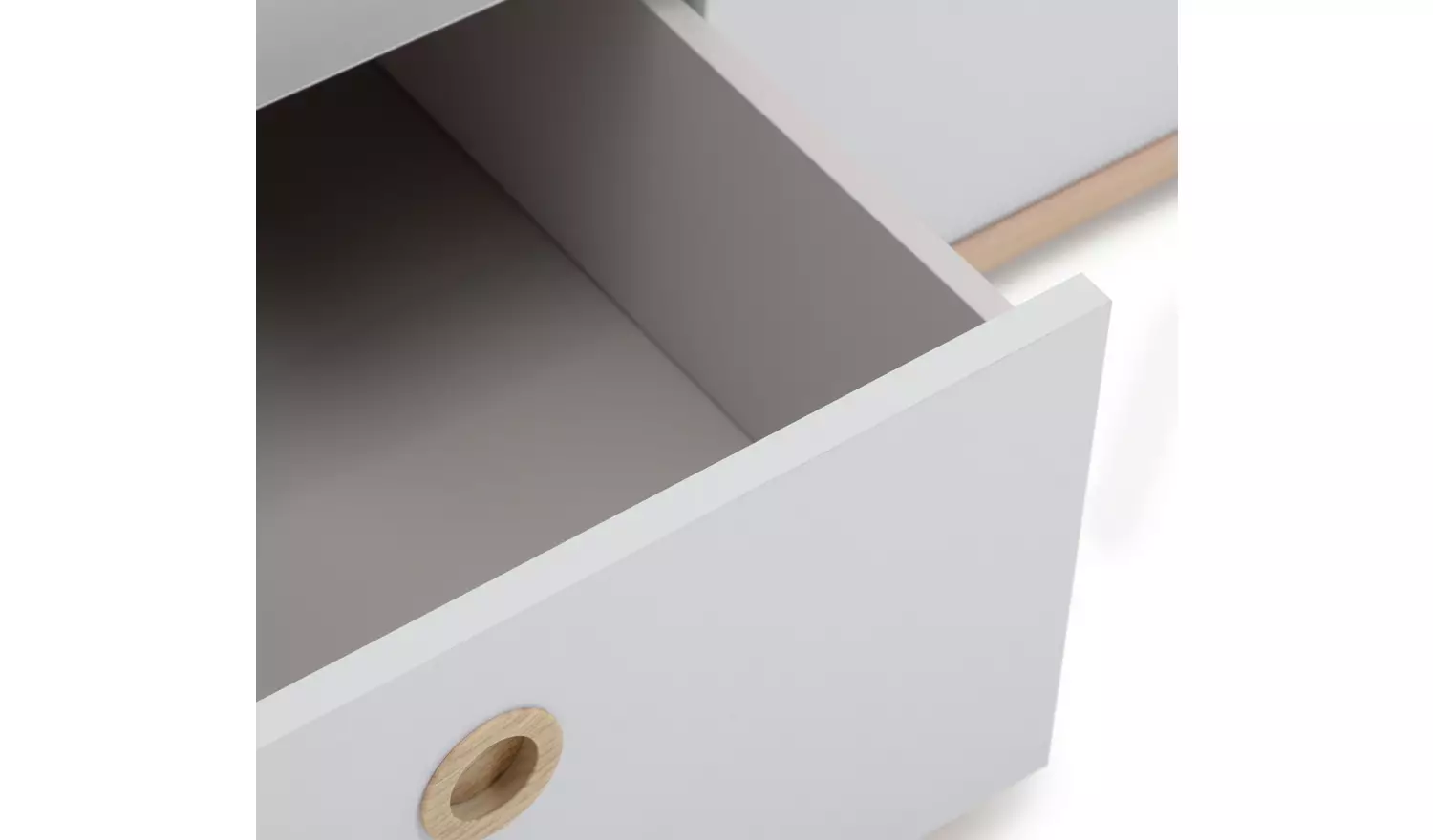 Argos Home Camden 3 Door 3 Drawer Wardrobe - Grey & Acacia