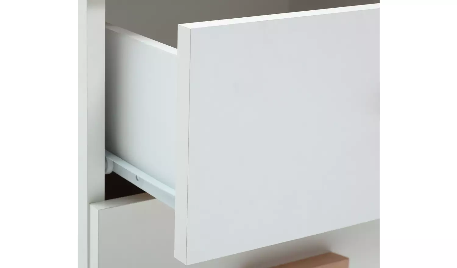 Habitat Kids Melby 2 Door 2 Drawer Wardrobe - White & Acacia