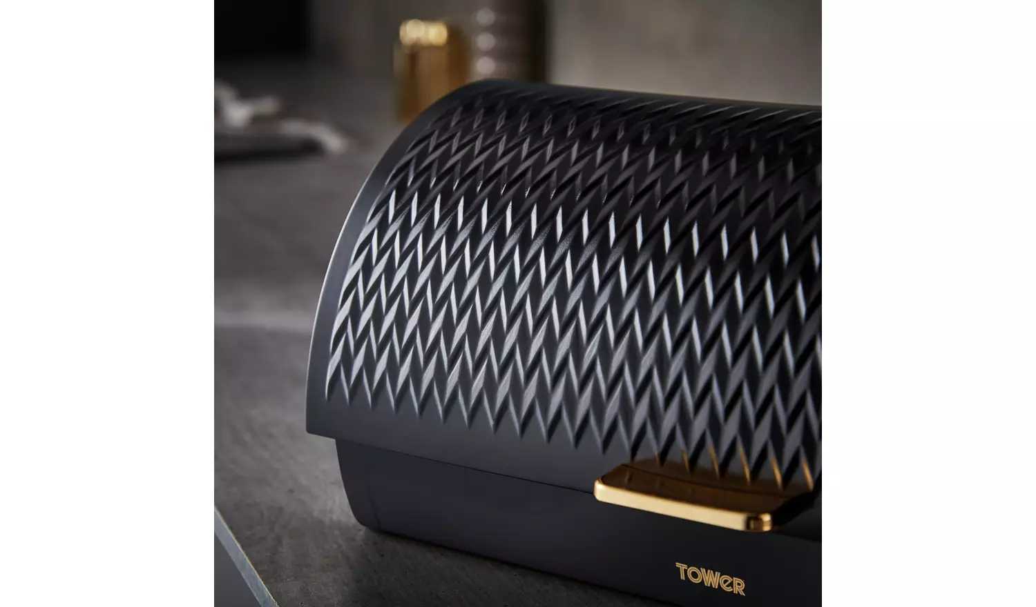 Tower Empire Stainless Steel Roll Top Bread Bin