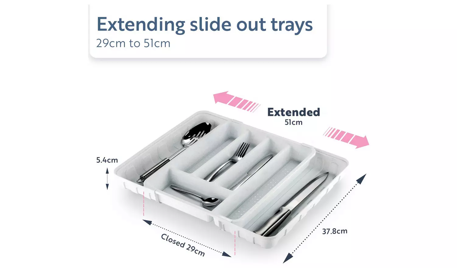 Minky Extending Cutlery Sorter