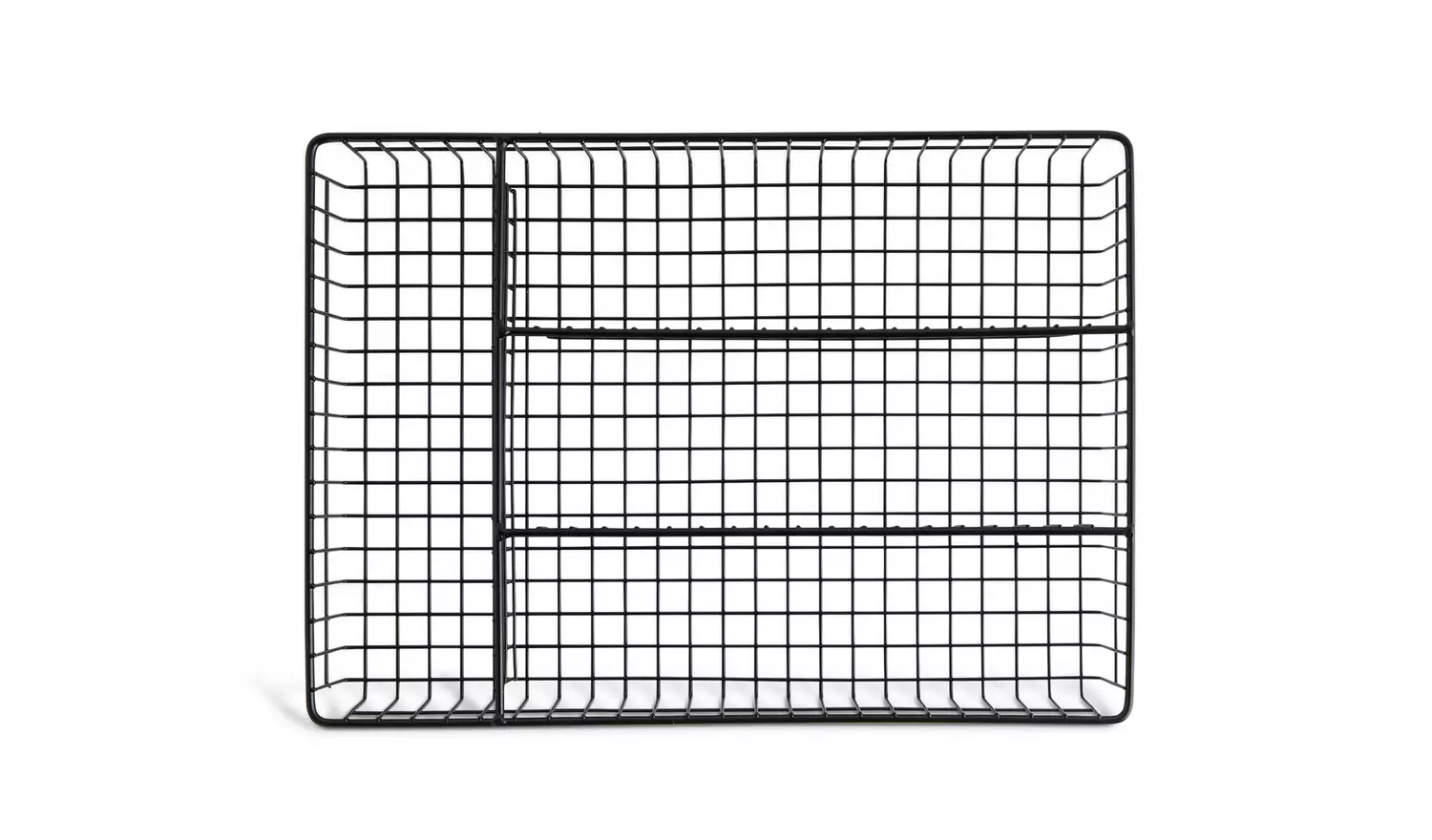 Habitat Nevin Cutlery Tray - Black