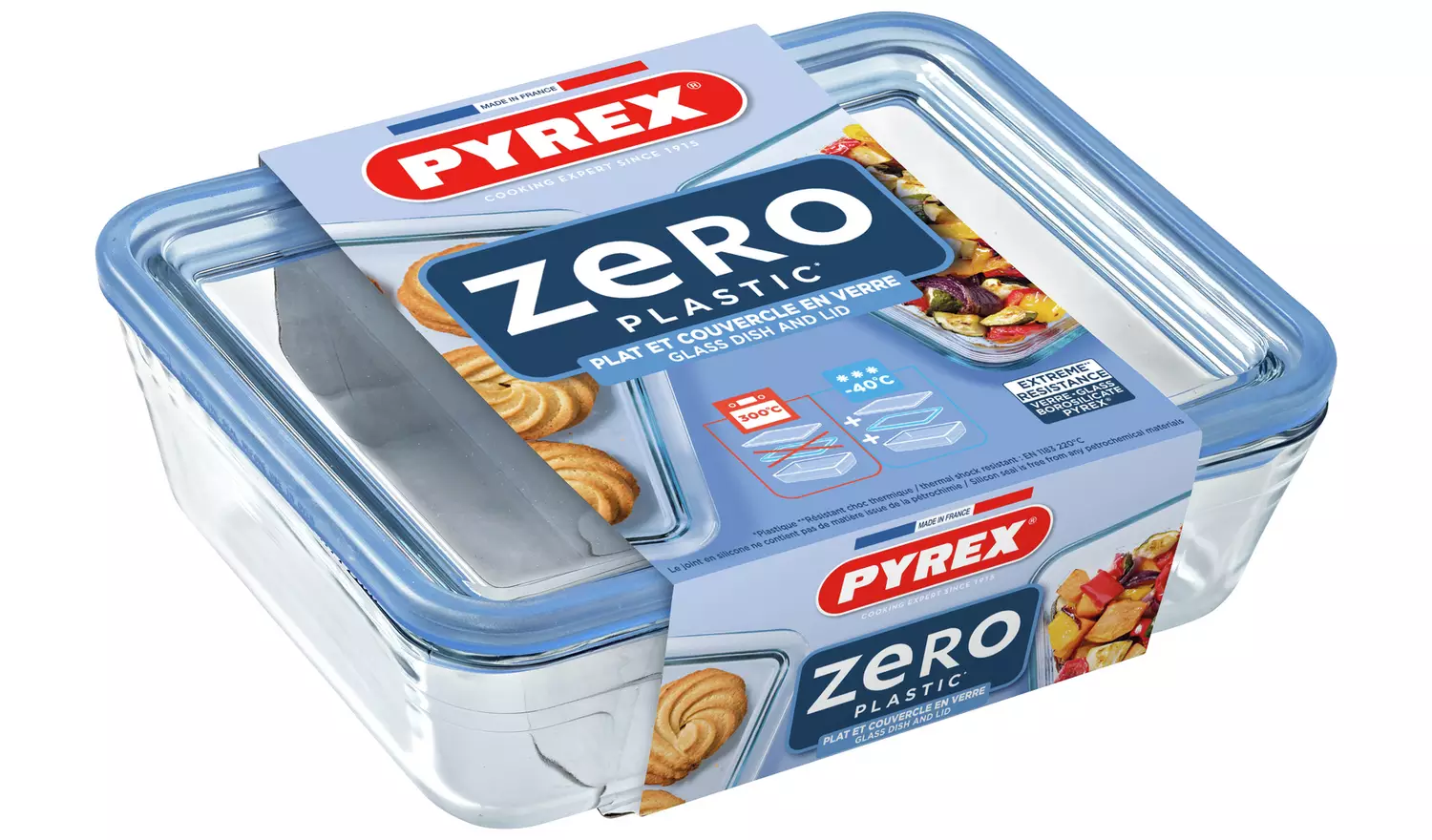 Pyrex Pure Glass 1.5L Rectangular Dish