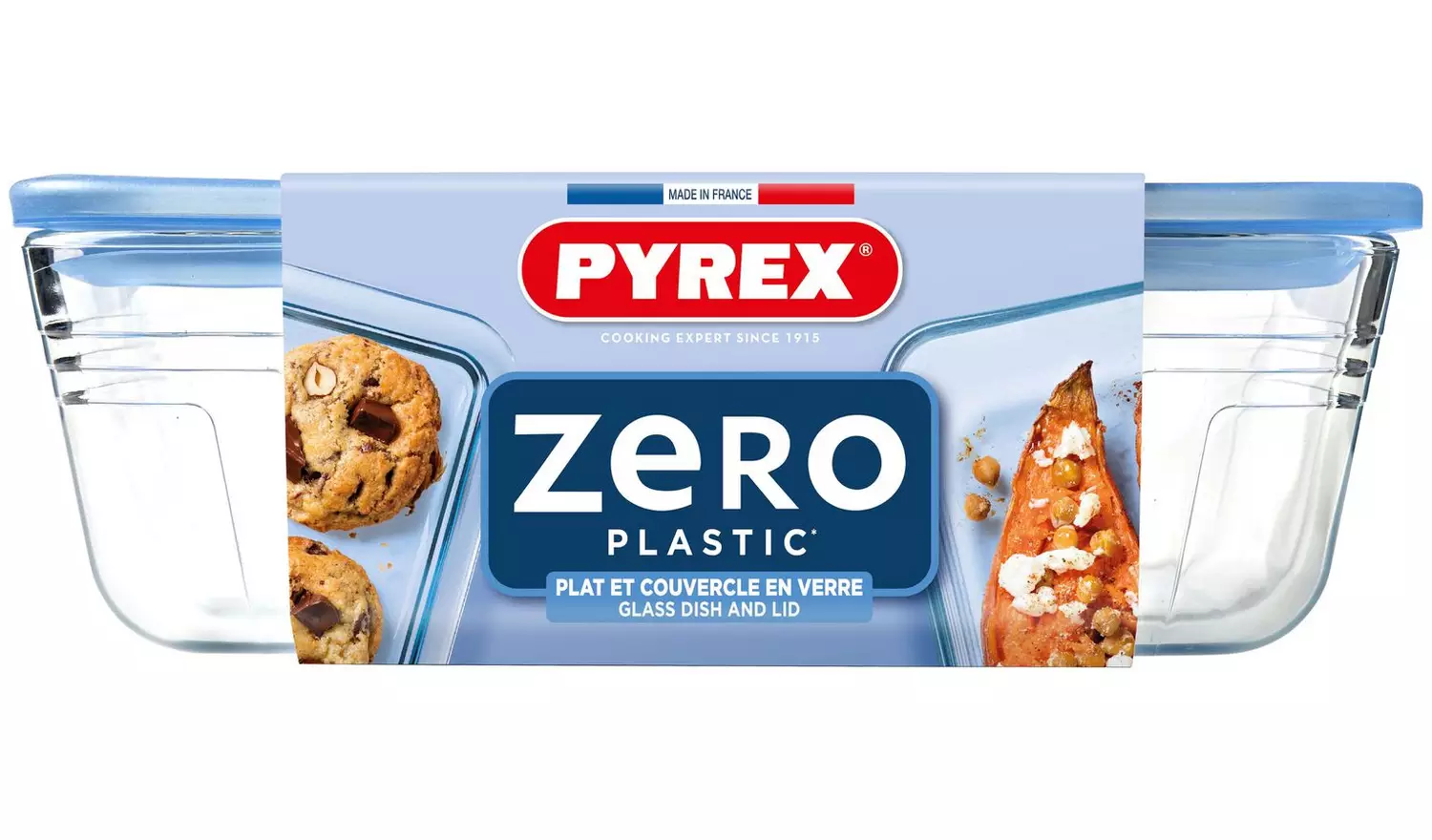 Pyrex Pure Glass 1.5L Rectangular Dish