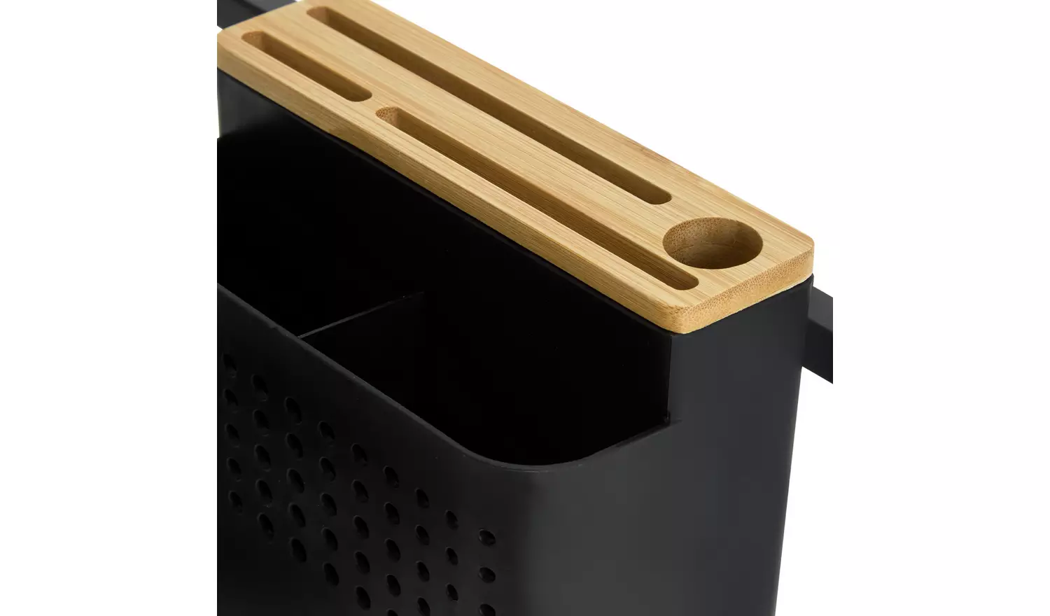 Argos Home 2 Tier Worktop Storage Corner Unit - Black