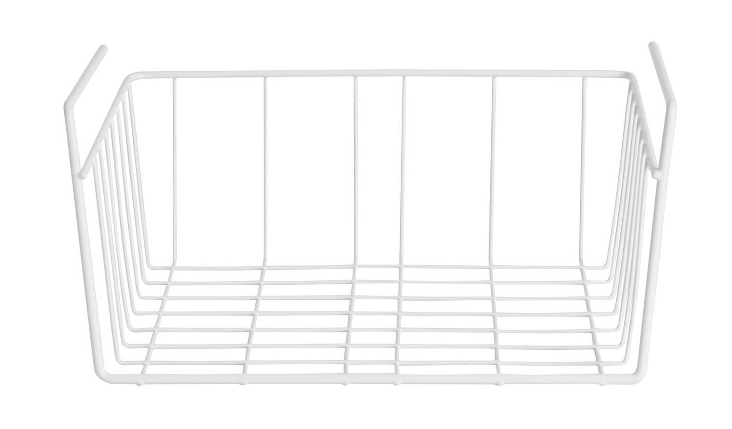 Argos Home 30cm Under Shelf Basket - White