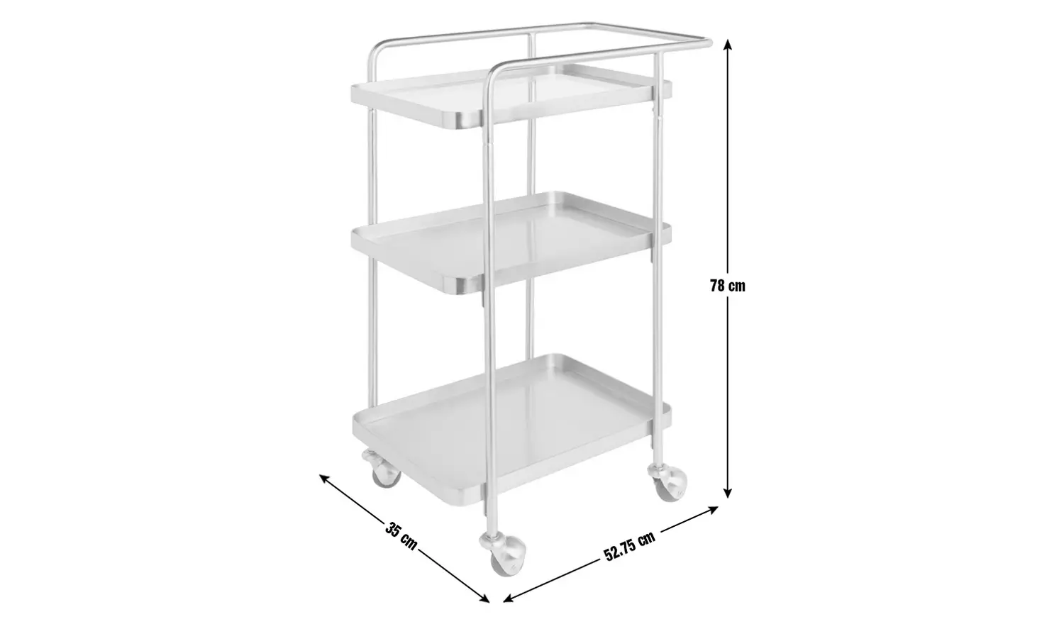 Habitat 60 Gold Edit Drinks Trolley