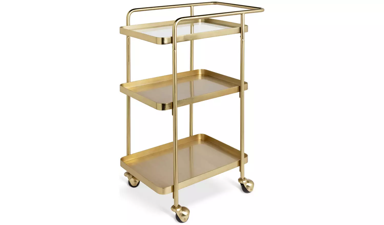 Habitat 60 Gold Edit Drinks Trolley