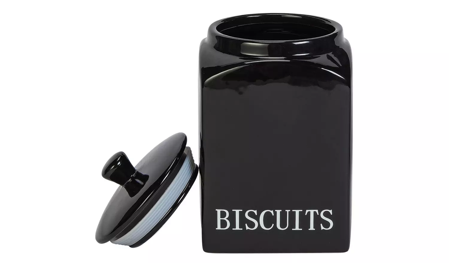 Argos Home Bistro 5 Piece Ceramic Storage Set - Black