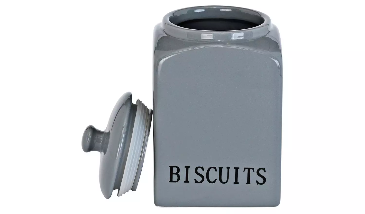 Argos Home Bistro 5 Piece Ceramic Storage Set - Grey