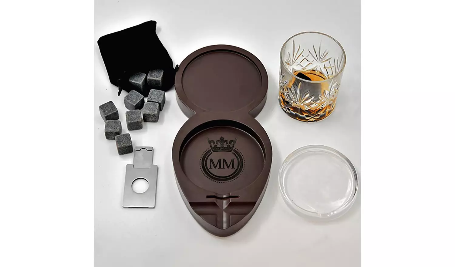 Menkind Whisky And Cigar Tray