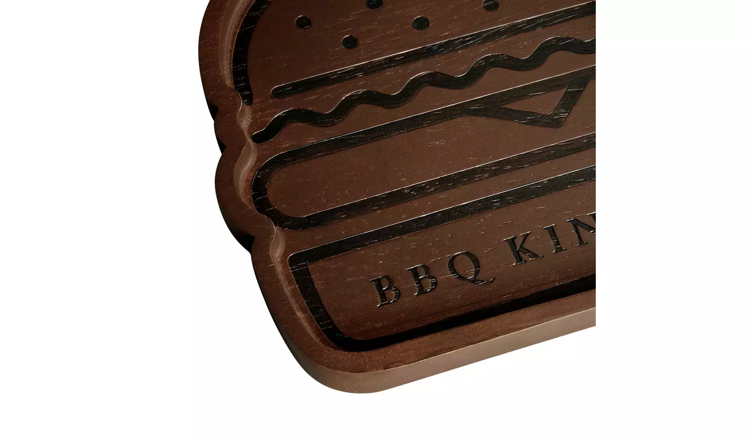 Home Barbeque King Burger Board