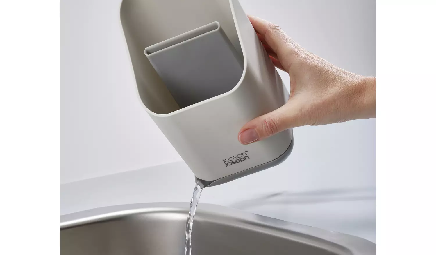 Joseph Joseph Duo Cutlery Drainer - Grey