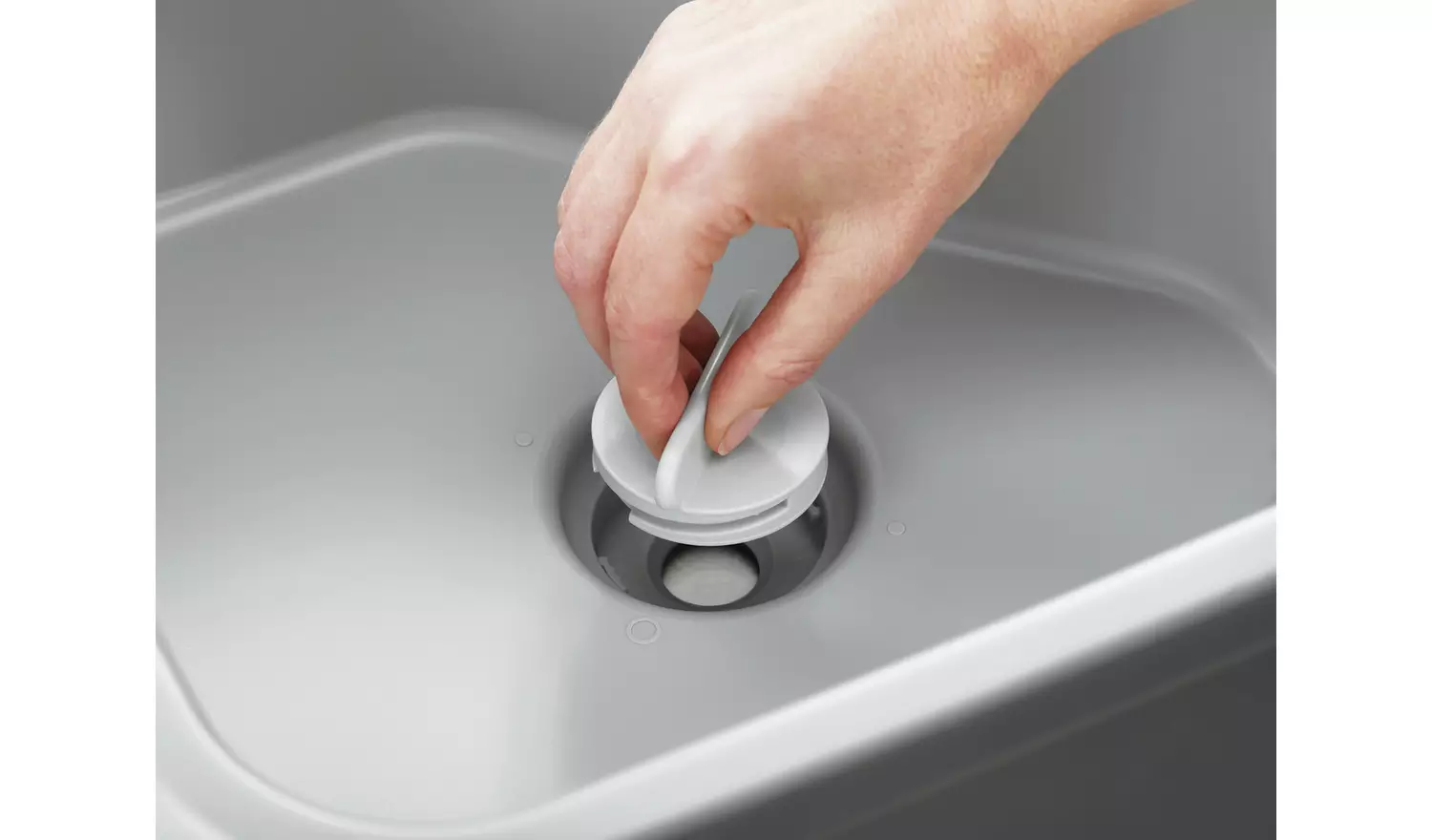 Joseph Joseph Duo Wash Up Bowl - Grey