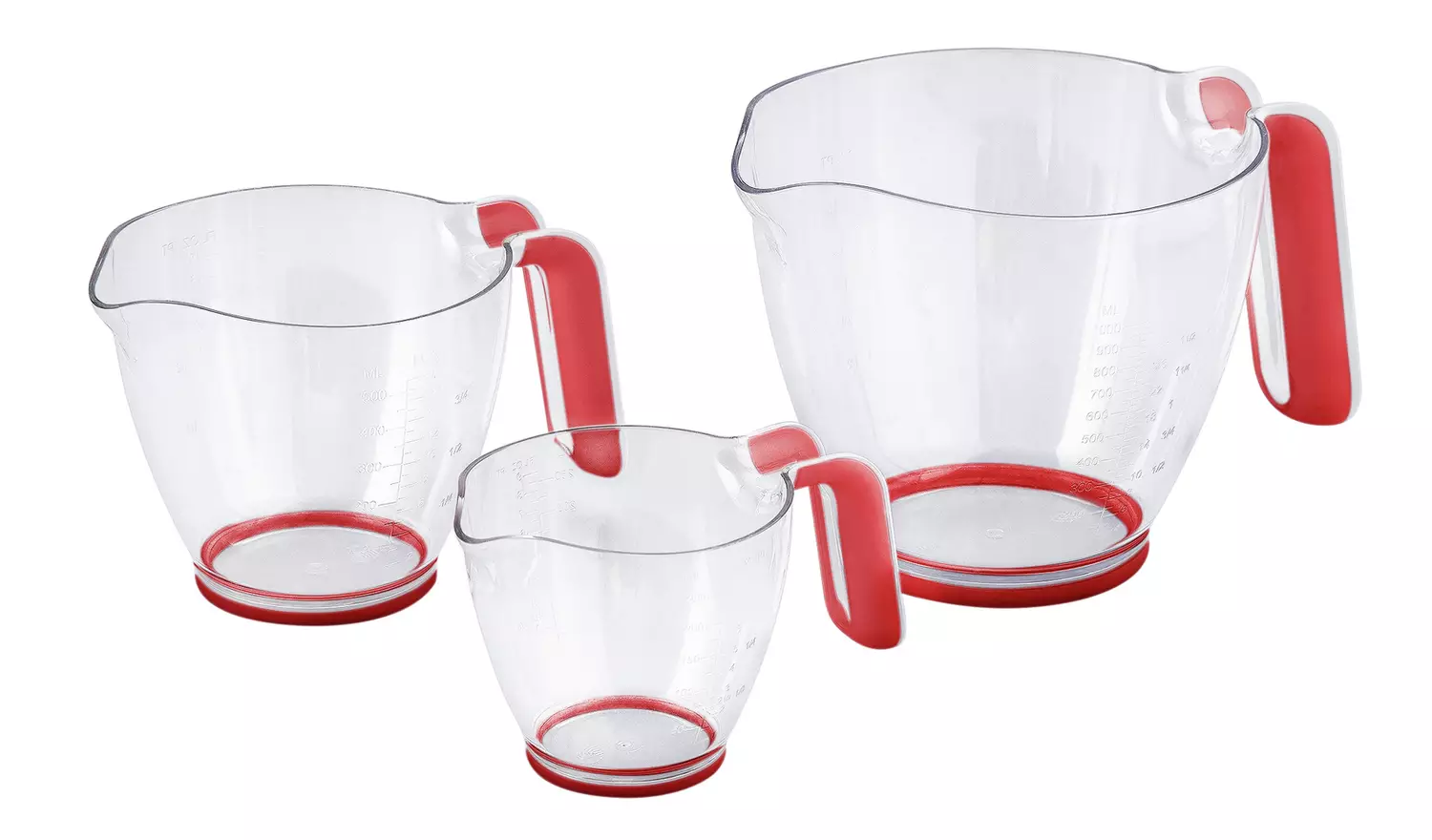 Argos Home Set of 3 Measuring Jugs