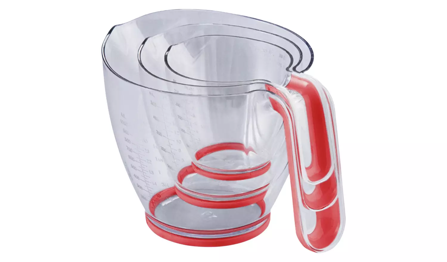 Argos Home Set of 3 Measuring Jugs