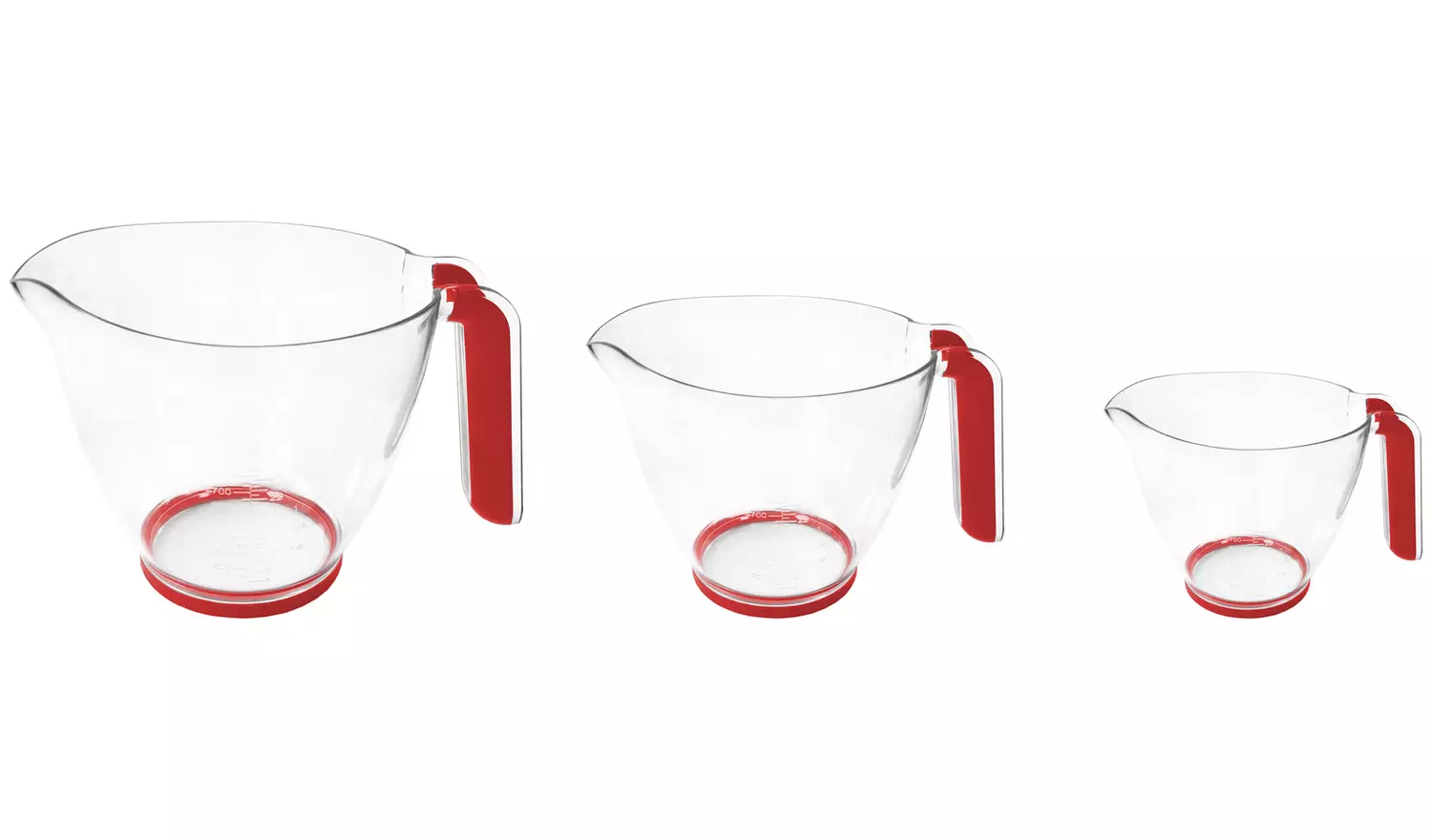 Argos Home Set of 3 Measuring Jugs