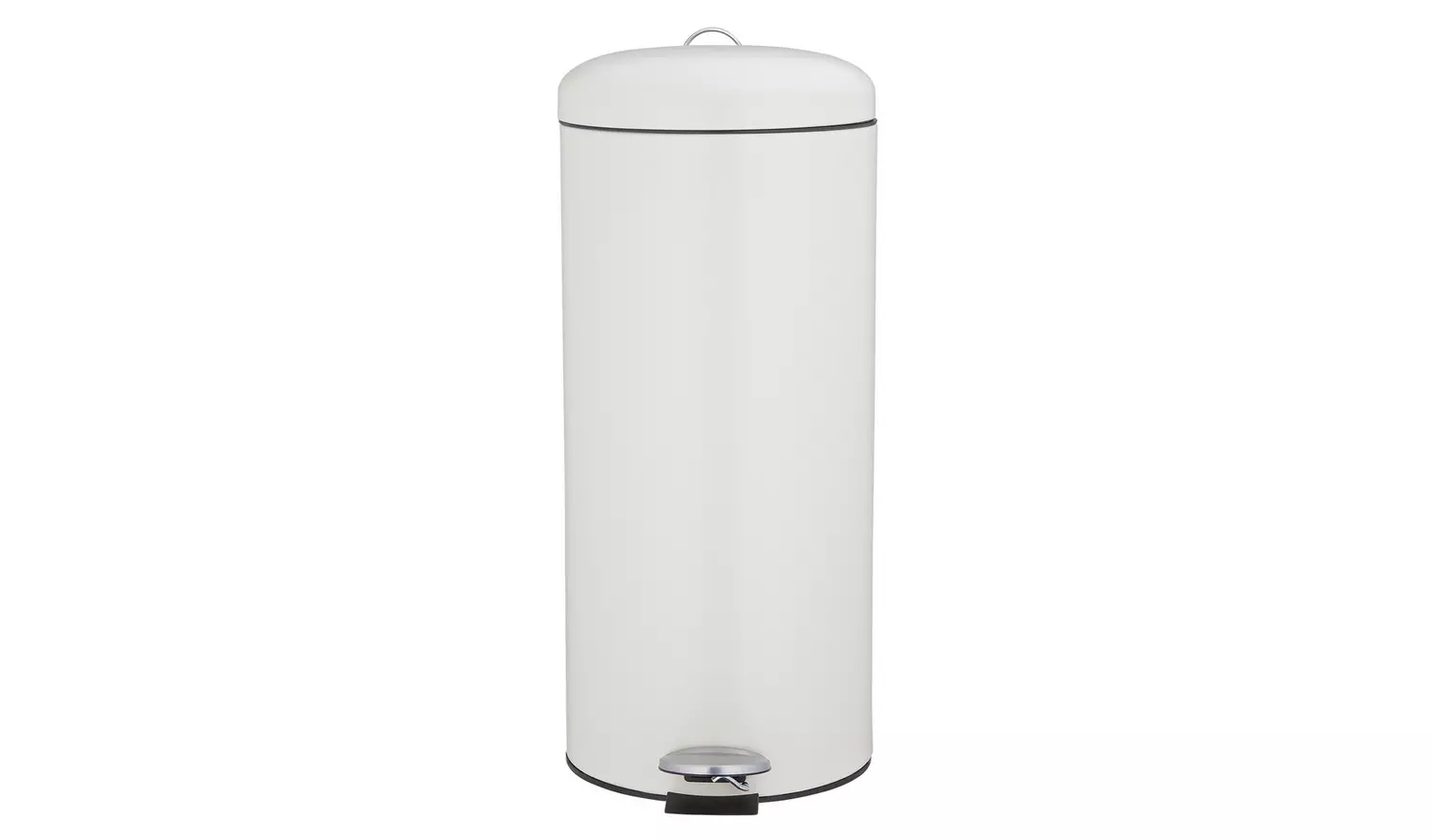 Habitat 30 Litre Round Kitchen Pedal Bin - Matt Cream