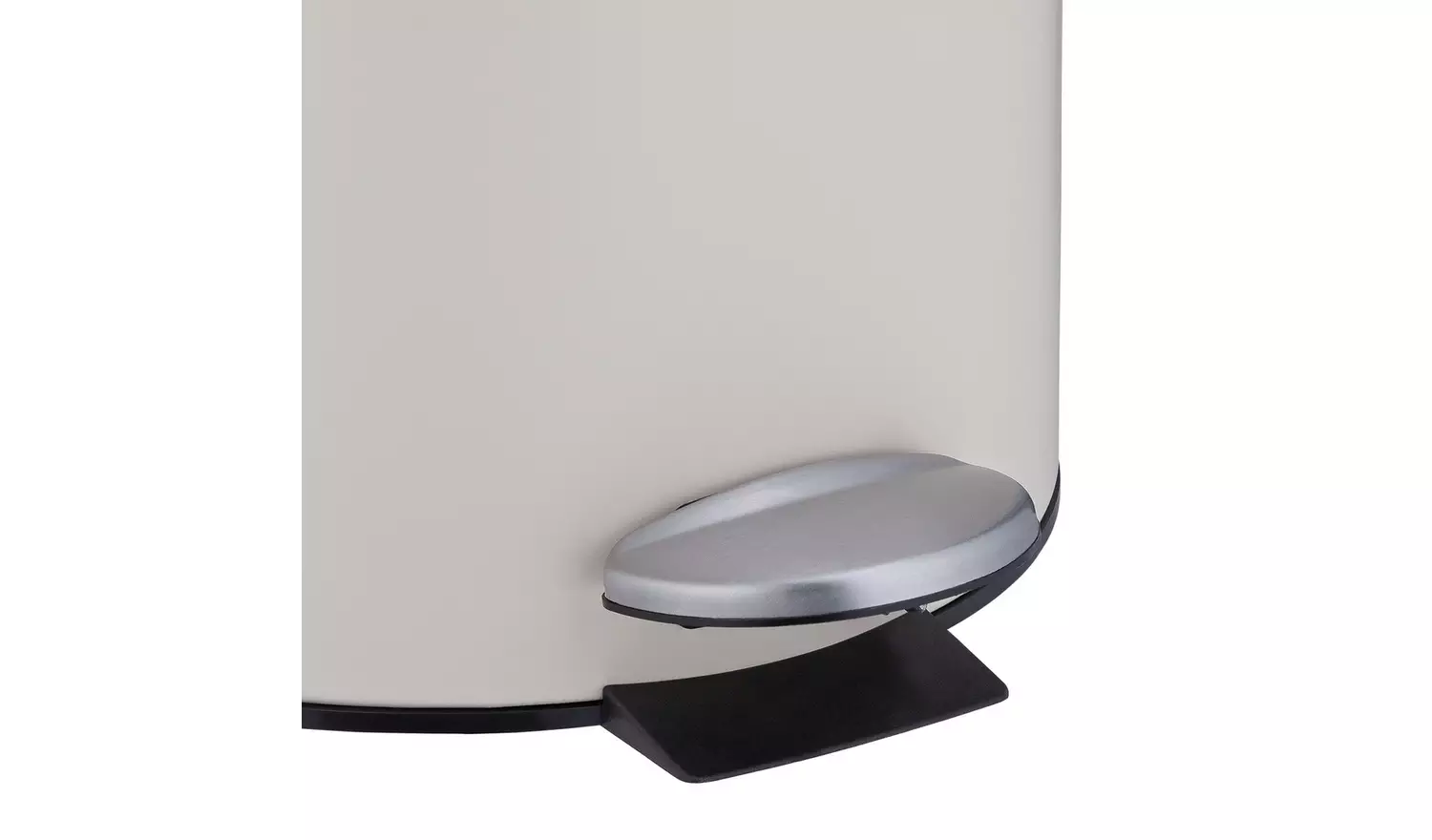 Habitat 30 Litre Round Kitchen Pedal Bin - Matt Cream