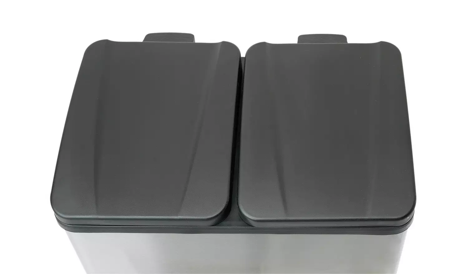 Habitat 55 Litre 2 Compartment Recycling Bin - Steel