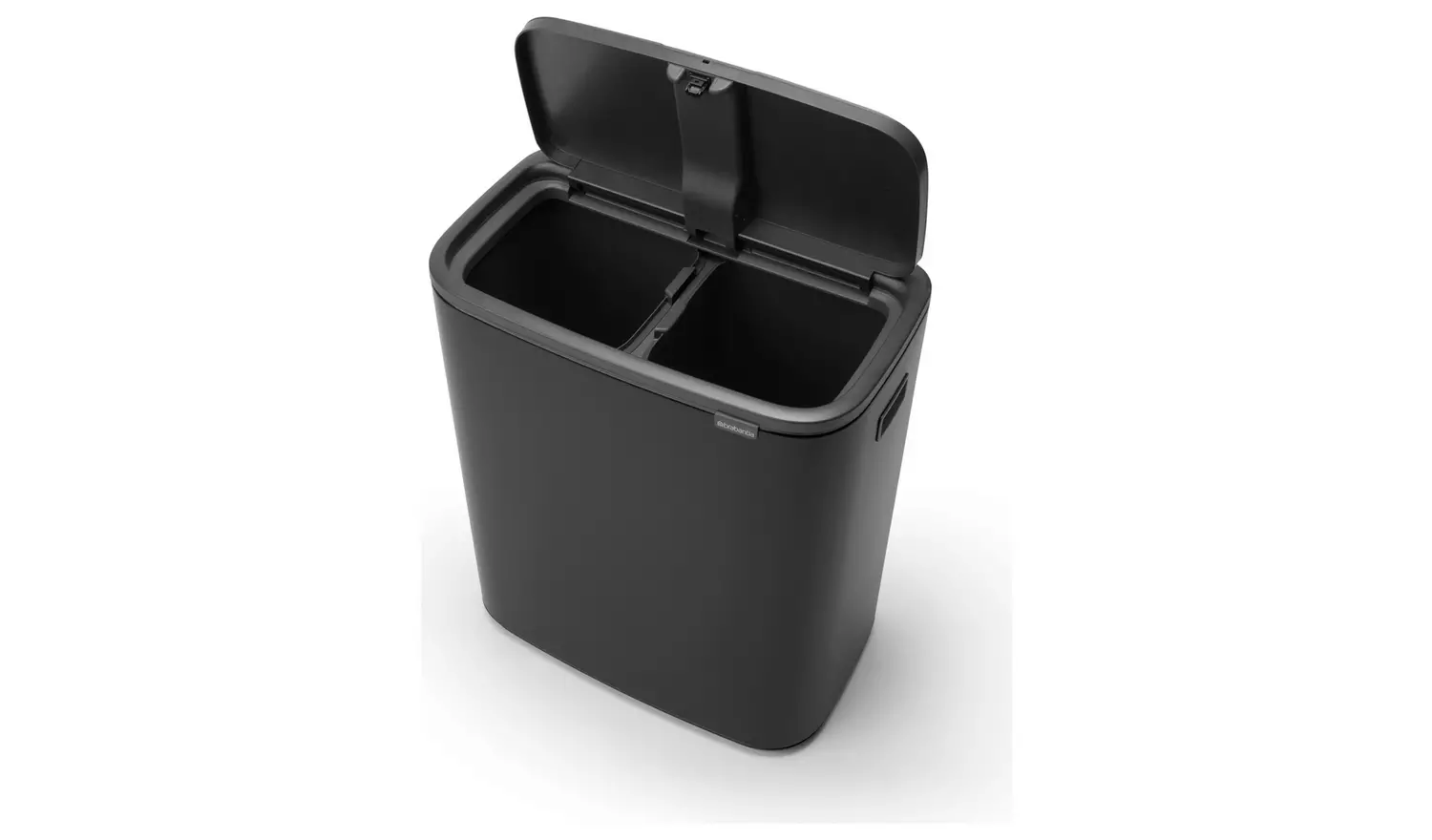 Brabantia Bo 2x30L Touch Bin - Matt Black
