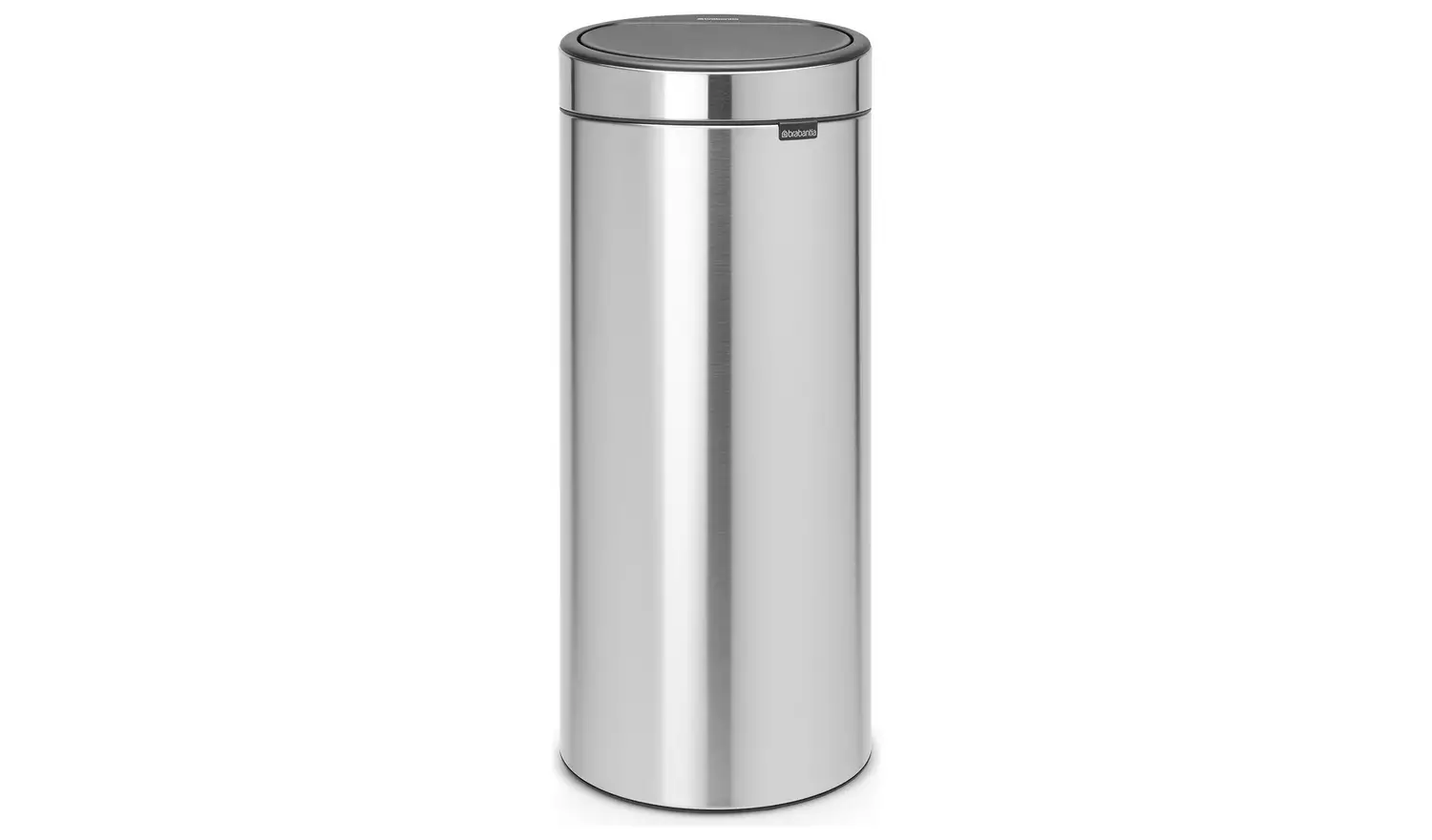 Brabantia 30L Touch Bin - Matt Steel