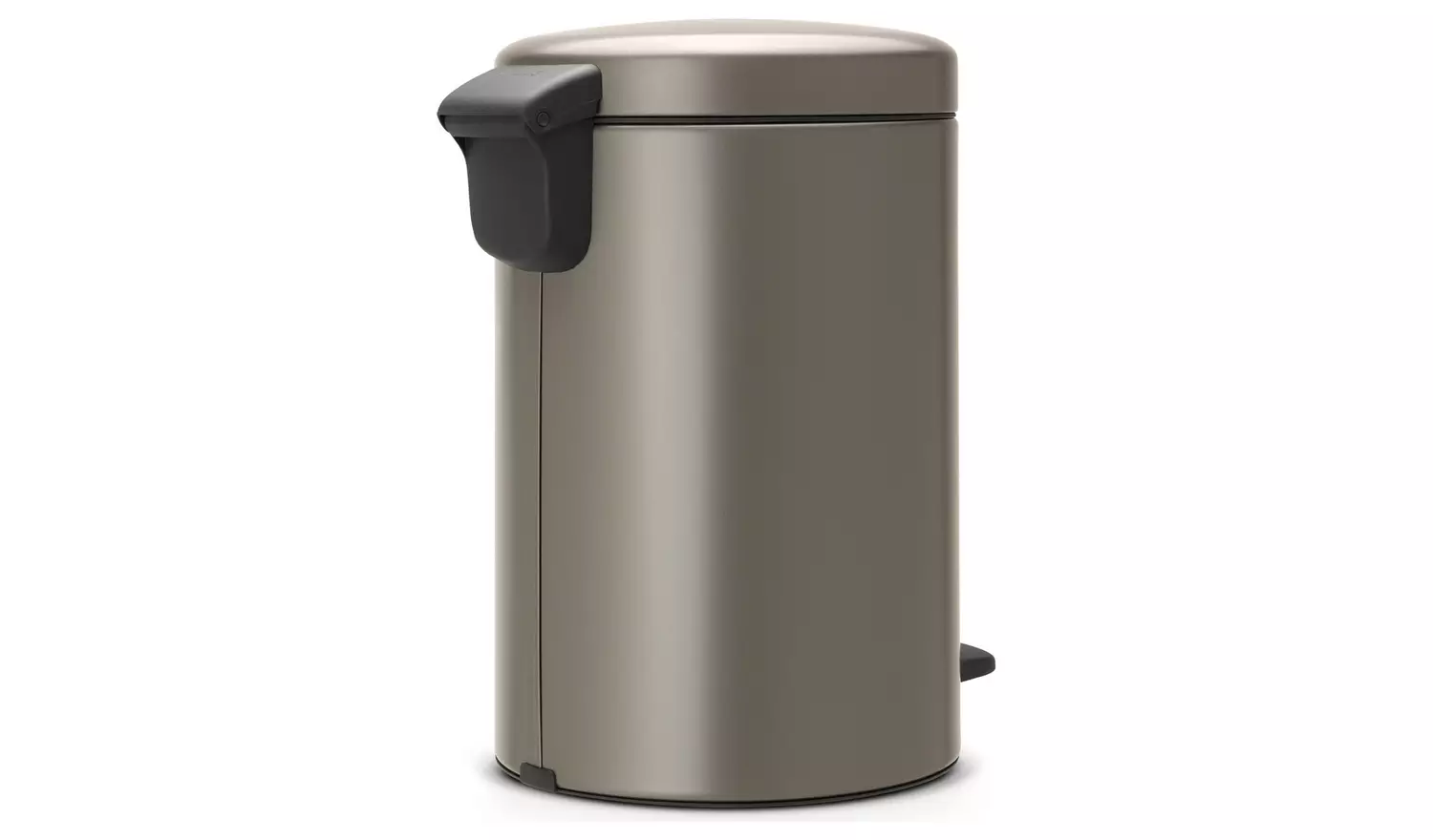 Brabantia 12 Litre New Icon Pedal Bin - Dark Grey