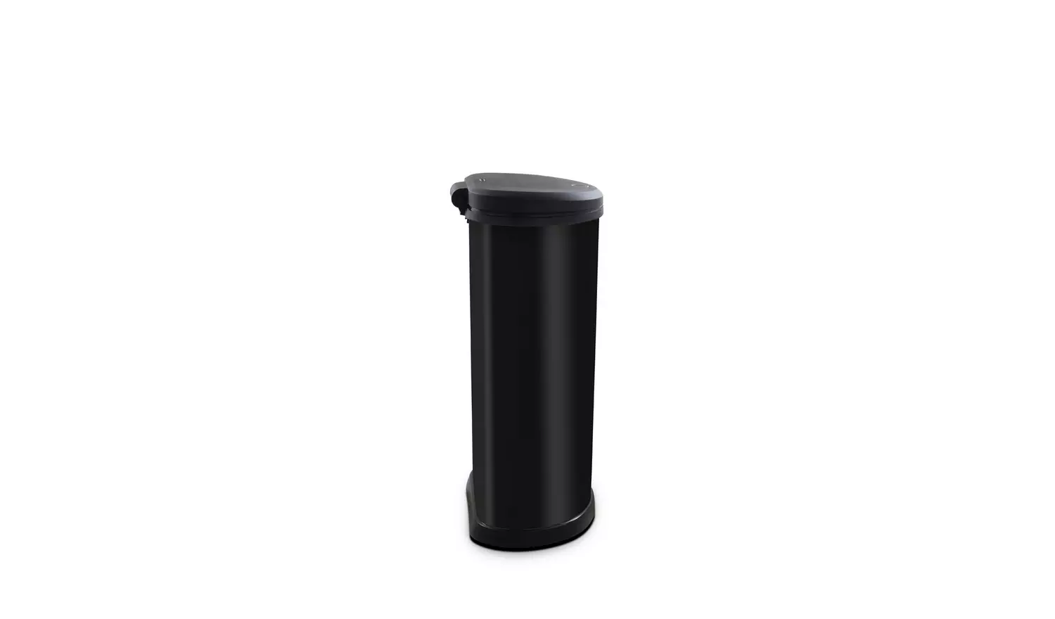 Curver 40 Litre Deco Touch Top Kitchen Bin - Black