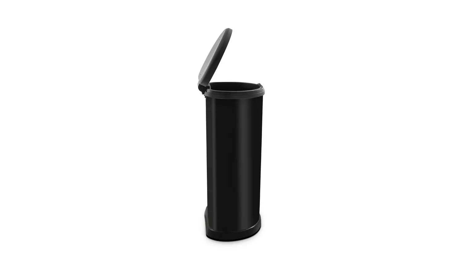 Curver 40 Litre Deco Touch Top Kitchen Bin - Black